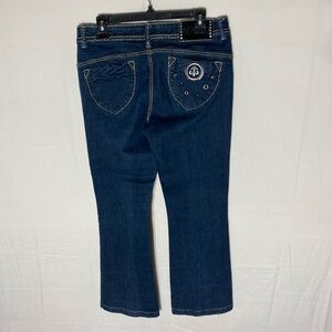 Vintage Y2K Dereon Dark Wash Mid Rise Bootcut Jeans 31